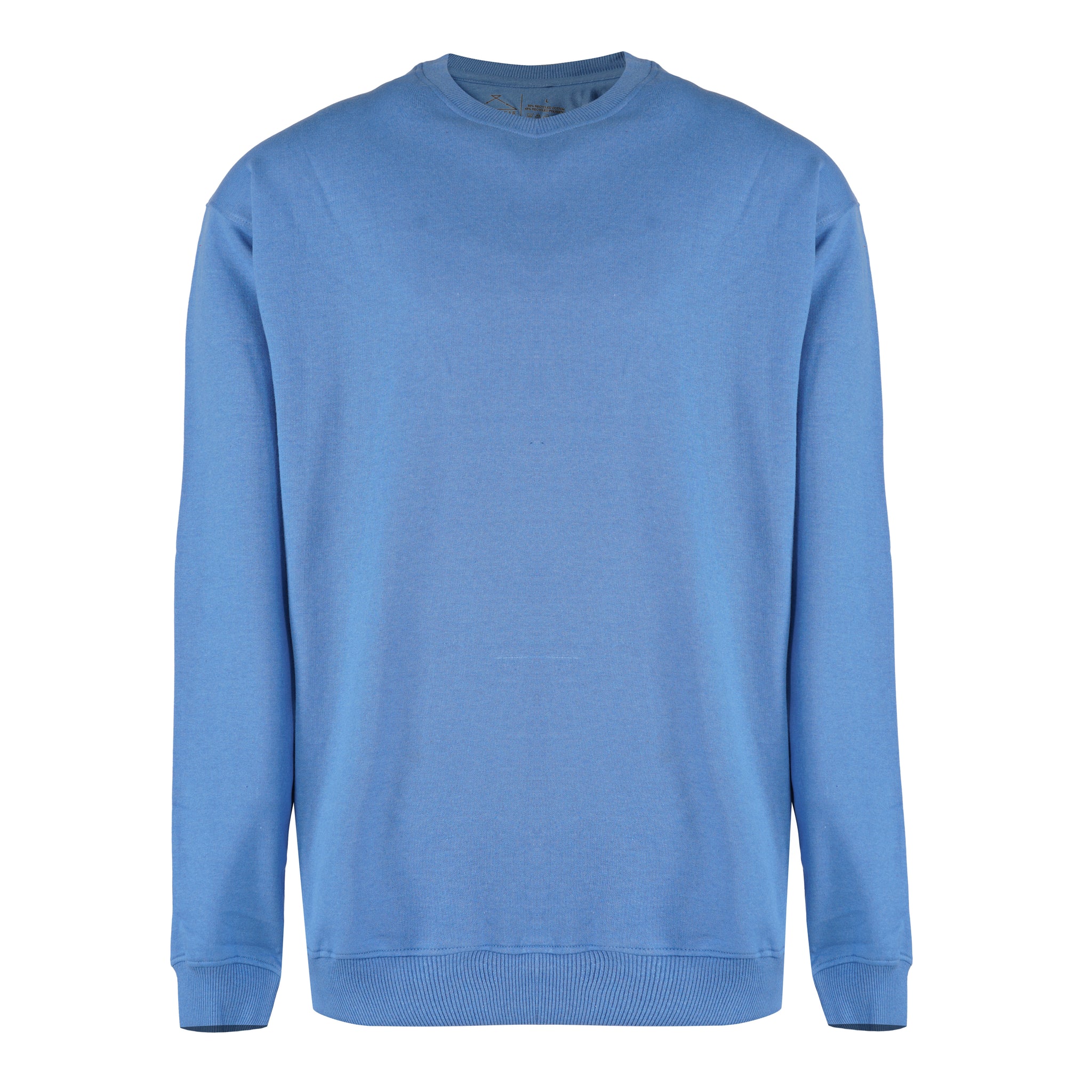 Fleece Sky Blue Unisex Crewneck Sweatshirt