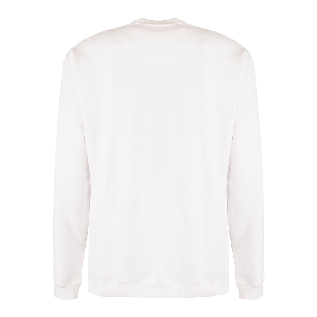 Fleece White Unisex Crewneck Sweatshirt