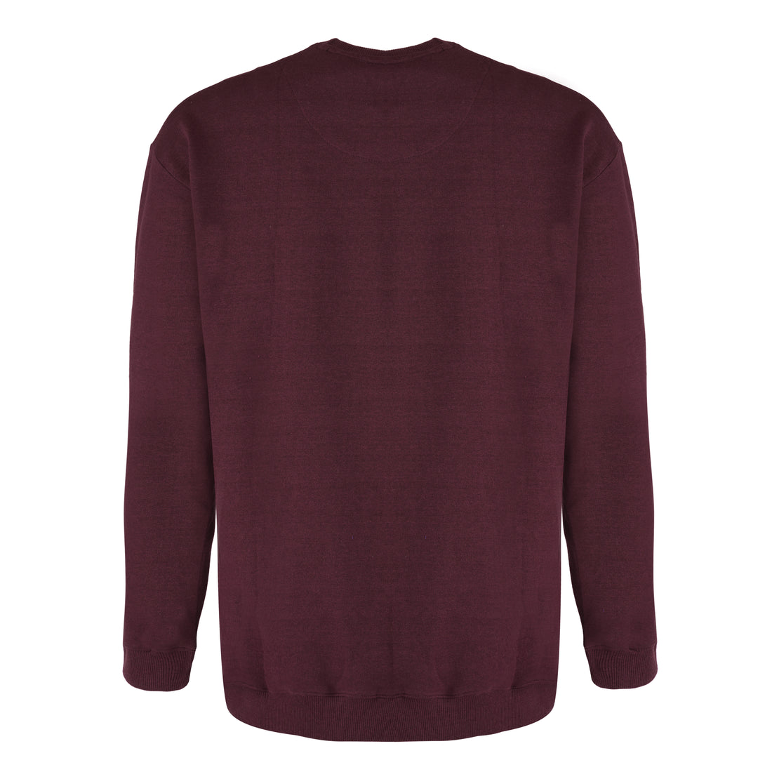 Fleece Maroon Unisex Crewneck Sweatshirt