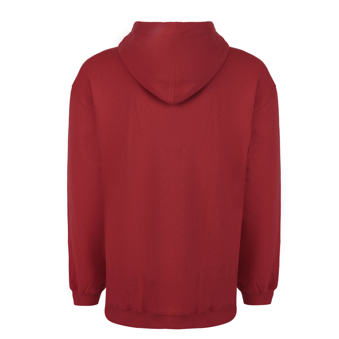 Red 100% Recycled Fleece Hoodie