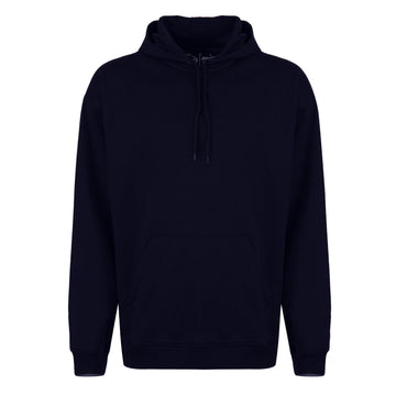 Navy 100% Recycled Fleece Hoodie