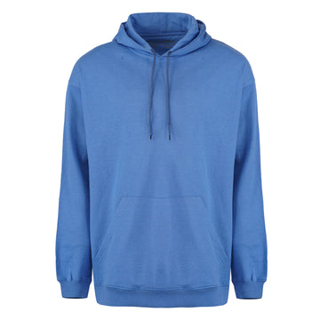 Sky Blue 100% Recycled Fleece Hoodie