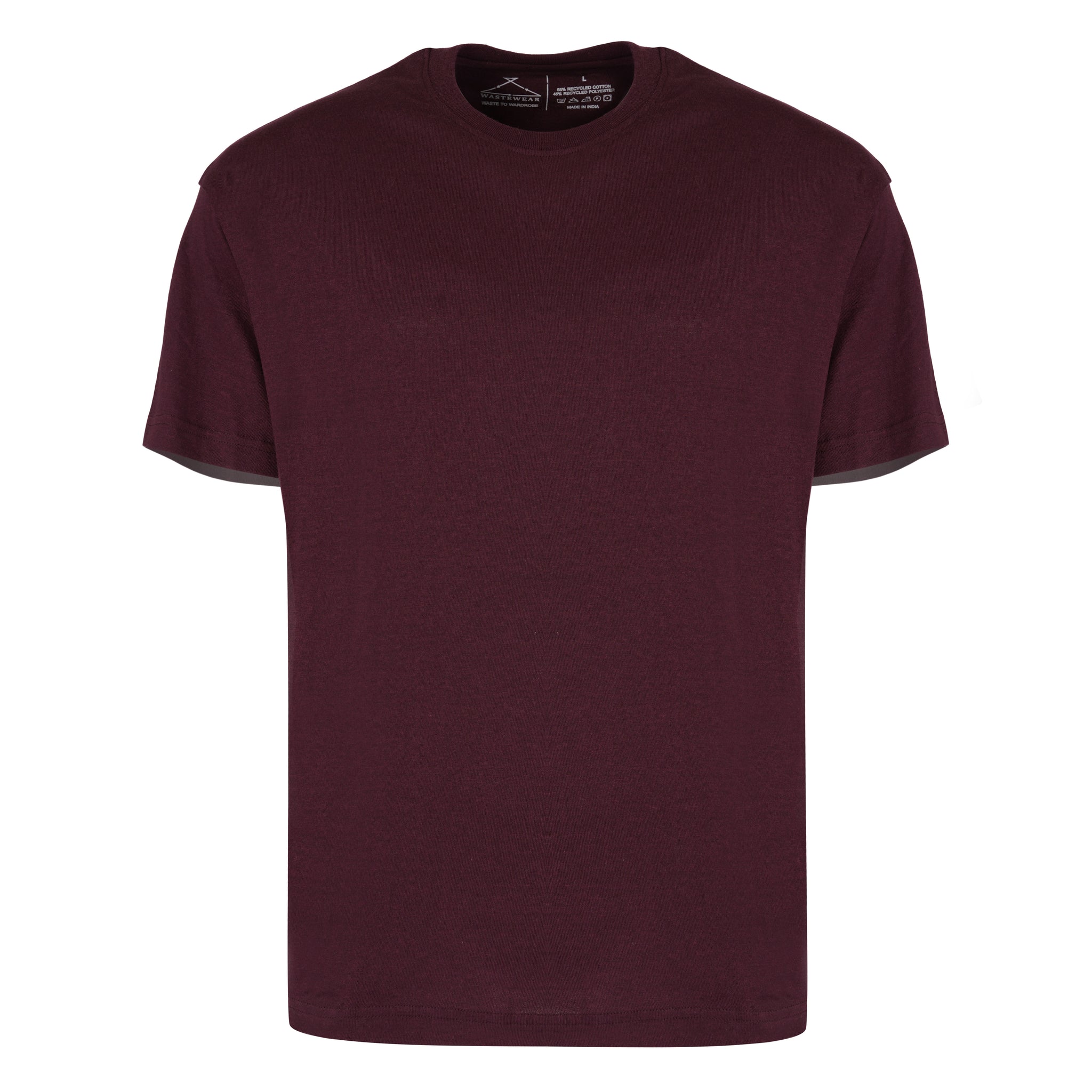 Maroon Unisex 100% Recycled T-shirt